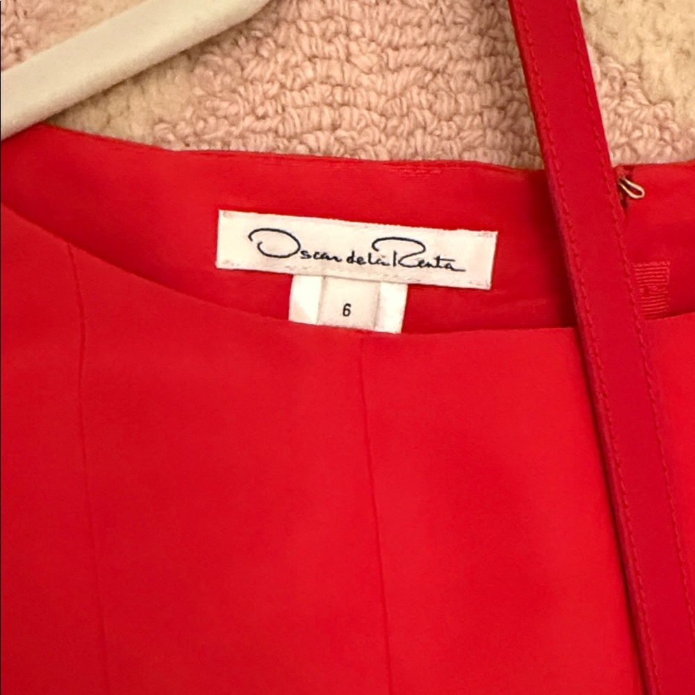 Oscar de la renta silk Dress - Picture 2 of 7
